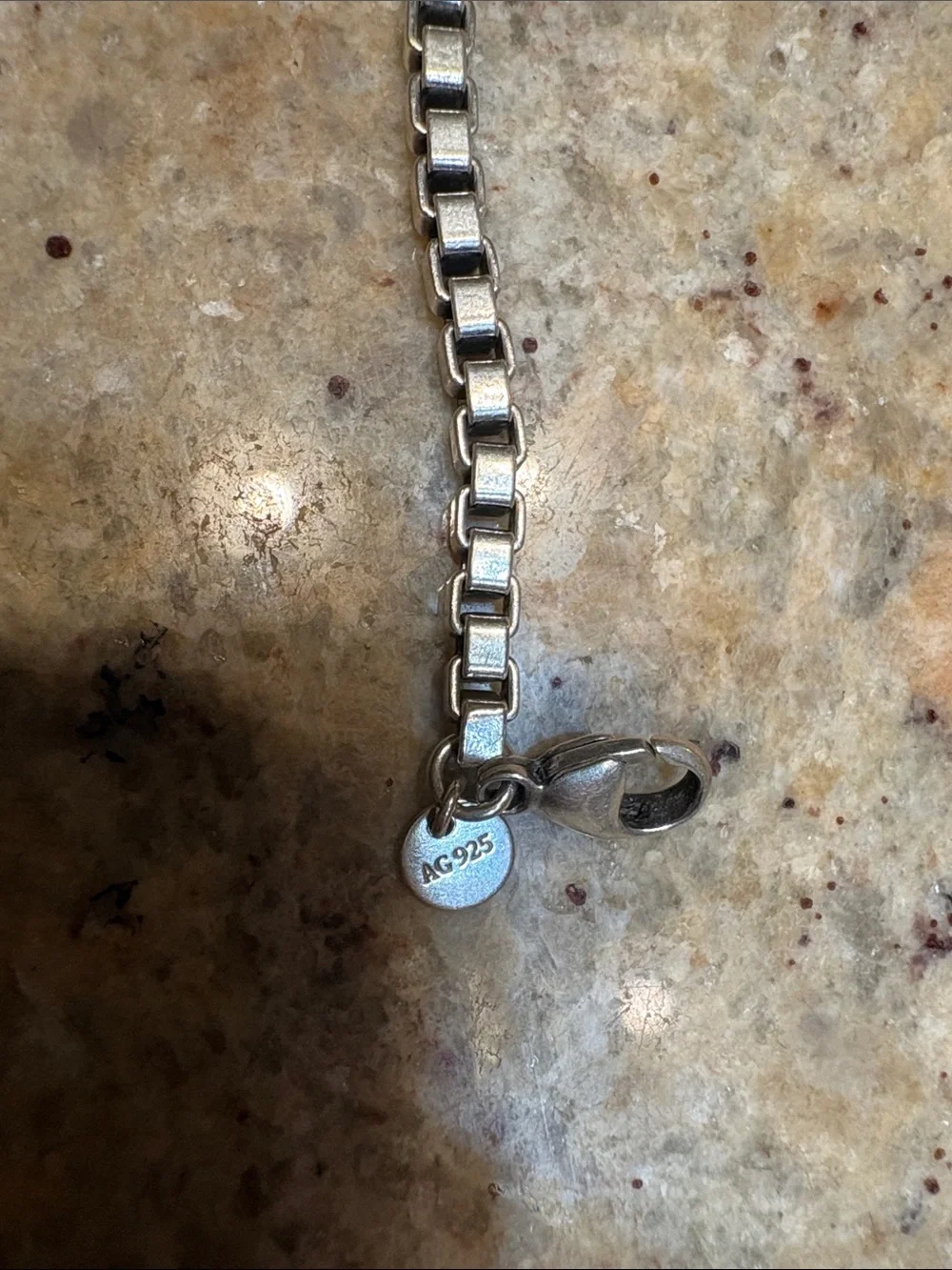 Tiffany & Co Unisex Sterling Silver Venetian Link bracelet. - Picture 3 of 4